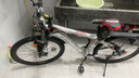 金武端自行车成人山地车公路赛车单车骑行变速超轻越野中学生初中青少年 顶配版-辐条轮-黑红色 26寸21速 实拍图