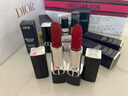 迪奥Dior烈艳蓝金口红双支礼盒装丝绒(808+802)套装生日礼物新年礼物 实拍图