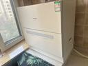 松下（Panasonic）台式洗碗机二代H1D【小尺寸大容积58L】独立烘干 80℃高温除菌 洗烘一体 软水系统 家用台面独立式 实拍图