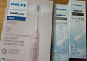 飞利浦（PHILIPS）【肖战推荐】声波电动牙刷钻石3系 年货节礼物 情人节情侣送男生/女友 微泡水流 HX5171/04淡粉色 实拍图