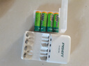 品胜（PISEN）5号充电电池五号AA电池充电器套装 适用麦克风/相机/闪光灯/玩具/游戏手柄 标充轻量版 实拍图