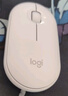 罗技（Logitech）K580无线蓝牙键盘带手机支架可跨屏切换静音按键无限薄膜键盘笔记本电脑手机ipad平板键鼠套装 【K580+Pebble】轻音套装-芍药白 实拍图