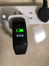 NIPTW鸿蒙华为系适用高精准健康智能血压手环心率报警血氧检测仪心电图男女成人运动手表 升级版曜石黑 实拍图