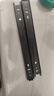卡贝抽屉轨道滑轨滑道三节抽屉拉轨导轨衣橱柜五金配件10寸25cm一副装 实拍图