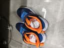 361°儿童运动鞋男女童跑鞋春夏大网孔透气魔术贴跑鞋防滑软底跑步鞋 【四季密网】墨蓝/海中蓝色 33 实拍图