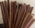 双枪进口福禄花梨木筷子 家用高档木筷 天然抗菌防霉套装 10双装 实拍图