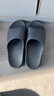 京东京造【3.5cm踩屎感】eva厚底拖鞋男士防臭休闲凉拖鞋 碳灰 42-43 实拍图