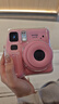 富士（FUJIFILM）instax  mini12 一次成像 立拍立得相机 （现货速发）miniSe粉 套餐四（官方标配+水晶壳+肩带+白边相纸10张） 实拍图