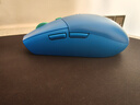 罗技（G）G304 LIGHTSPEED无线鼠标 游戏鼠标 轻质便携 鼠标宏 绝地求生FPS英雄联盟吃鸡 生日礼物 蓝色 实拍图