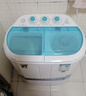 小鸭2.5公斤小型半全自动波轮迷你洗衣机 母婴儿童小洗衣机 出租房家用洗衣机小型洗脱一体XPB25-1637S 实拍图