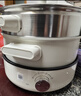 美的（Midea）电火锅 电蒸锅煮锅火锅专用锅 家用多功能烤肉锅多用途锅分体式不粘料理锅电热锅HGE28T71S 实拍图