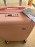 B.L.B.L行李箱女小型拉杆箱超轻登机箱男旅行箱密码箱皮箱子20英寸粉色 实拍图