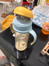 贝亲（Pigeon）自然成长翻盖直饮吸管 大童奶瓶330ml 马戏团 18月+ AA279 实拍图