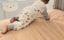 nest designs婴儿睡袋婴幼儿竹棉纱布宝宝睡袋用品分腿防踢被四季通用 蘑菇屋-六层（建议室温20-24℃） 90码(建议身高80-90cm)年龄1.5-2岁 实拍图