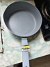 炊大皇平底煎锅 锅炒菜锅加深加高牛排煎锅多功能锅 电磁炉通用24cm 实拍图