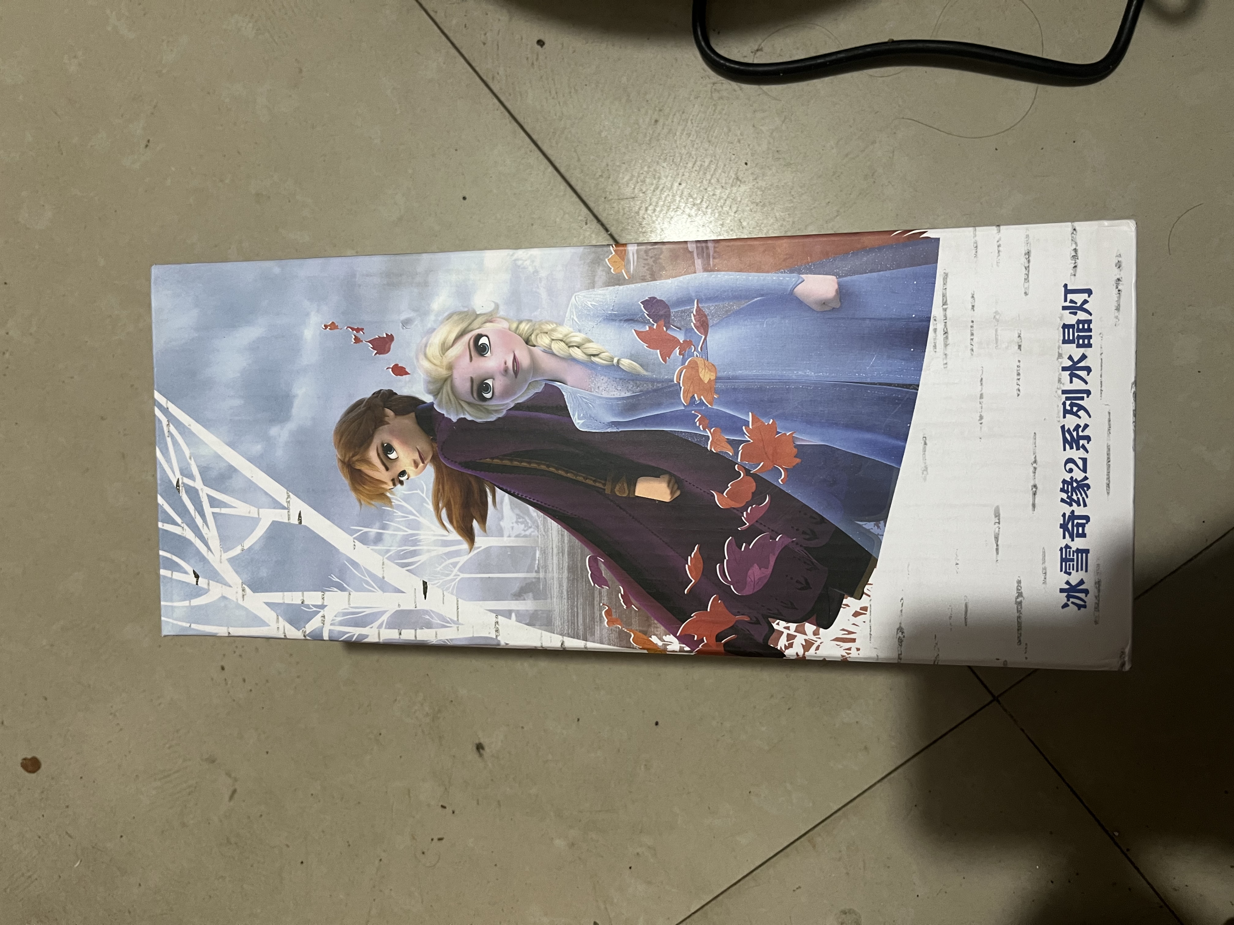 迪士尼（Disney）音箱音响冰雪奇缘艾莎公主旋转音乐盒水晶球八音盒氛围灯摆件送女孩闺蜜学生生日毕业礼物高级小众 实拍图