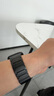 JINGZ适用苹果手表iwatch s10/s11表带纯钛金属ultra3/2钛合金apple watch磁吸9/8/7/6米兰尼斯夏季男女 工字款【黑色】纯钛45/46/44/49mm 实拍图