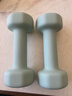 Keep哑铃彩色浸塑环保男女1-10kg家用健身器材全身塑形薄荷绿1.5kg*2 实拍图