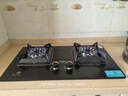 樱花雪燃气灶双灶家用猛火灶天然气灶煤气灶防干烧5.2kw大火力不锈钢液化气灶罐装专用台式嵌入式灶具 左右防干烧+定时【黑钛金不锈钢】熄火保护+自动断气 天然气 实拍图
