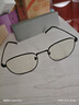 米家小米防蓝光眼镜 平光无度数防辐射眼镜手机电脑男女黑色 实拍图