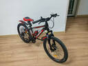 凤凰（Phoenix）儿童自行车山地车男女学生脚踏车6-15岁童车 霸道 黑红色 20寸 实拍图