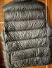 京东京造零压排骨羽绒轻薄羽绒服男外套冬季防钻绒马甲背心新年曜石黑M 实拍图