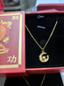 周六福黄金项链女足金999 O字链计价A0510871 约2.62g 40+5cm情人节礼物 实拍图