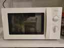 美的微波炉家用快捷小型 700W 容量20L 360°均匀加热 旋钮操控 易清洁 M1-L213B 经典款 实拍图