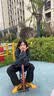 CAMILA KSENIA德训鞋女2026新款秋季休闲百搭运动鞋真皮复古阿甘鞋内增高德训鞋 黄色 38 实拍图