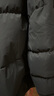 京东京造羽绒服男短款男士连帽滑雪服派克服外套男新年衣服 黑色 3XL 实拍图