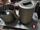 开品全自动双壶上水纯钛茶台烧水壶电热水壶 恒温24小时电茶炉 嵌入式一体机茶盘电茶壶泡茶专用一体机 1L 【纯钛 双上水】20X37CM 三壶款式 实拍图