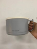 美厨（MAXCOOK）304不锈钢泡面碗 学生饭盒餐杯泡面杯1500ML 配餐具 灰MCWA8464 实拍图
