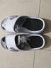 回力运动拖鞋男浴室内户外不易滑厚底凉拖鞋HL39391白黑色43-44码 实拍图