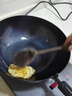 炊大皇铸铁炒锅0无涂层铁锅平底炒菜锅32cm氮化防锈不挑灶典精DJ32ZT-S 实拍图