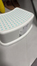 宜家（IKEA）FORSIKTIG福思迪防滑儿童垫脚凳家用凳子马桶凳脚踏凳 儿童防滑凳白色/天蓝色 实拍图