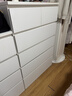 宜家（IKEA）MALM马尔姆卧室家用斗柜收纳柜床边柜抽屉柜简约杂物柜 六屉柜白色 其他 实拍图