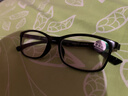普莱斯（pulais）老花镜男士女士德国进口高清晰防蓝光正品老花眼镜8092 黑色300度 实拍图