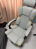 锦汐电脑椅办公椅子电竞椅家用人体工学椅老板椅主播靠背椅皮革转椅 灰色-工学椅【含乳胶坐垫】 实拍图