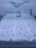 京东京造悦柔四件套 120g加厚耐用磨毛A类床单被套床上四件套 1.5米香雪球 实拍图