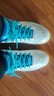 尤尼克斯（YONEX）羽毛球鞋yy入门级训练减震动力垫男女SHB101CR 白/蓝42码 实拍图