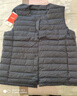 鸭鸭（YAYA）反季羽绒服男冬季轻薄羽绒背心内穿马夹男士保暖内胆薄款马甲KX 藏青色 2XL /185 实拍图