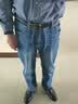 罗蒙（ROMON）牛仔裤男春夏季商务休闲裤子男士宽松直筒长裤 浅蓝色 32 实拍图