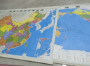 【官方正版 通用】2026中国地图挂图+世界地图挂图 超值套装共2张 尺寸约1.1米*0.8米 高清防水标准政区图 学生地理学习 办公家庭装饰 无拼缝通用新版墙贴挂画挂图 实拍图