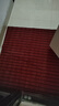 京东京造条纹拉绒入户垫 家用可裁剪除尘防滑吸水地垫进户门 红色80*120cm 实拍图