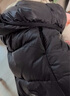 京东京造【零压排骨羽绒】轻薄羽绒服男外套冬季防钻绒马甲背心曜石黑 XL 实拍图