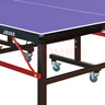 双鱼 乒乓球桌室内家用可折叠 移动带轮乒乓球台 JD200附网架赞商品 实拍图