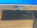 双飞燕（A4TECH) WK-100 有线键盘 办公打字用薄膜键盘笔记本外接台式电脑通用键盘104键 USB接口 黑色 实拍图