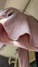 京东京造【发热 抑菌 舒暖】加绒女式保暖内衣秋衣秋裤男女 舒暖340g粉紫M 实拍图