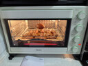 美的（Midea）35L家用多功能空气炸锅电烤箱一体机 热风空气炸/独立控温/均匀烘烤/热风循环 PT3515 实拍图