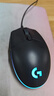 罗技（G）G102第二代游戏鼠标 RGB流光灯效鼠标 轻量化  游戏级8000DPI传感器 黑色 200-8000DPI 实拍图